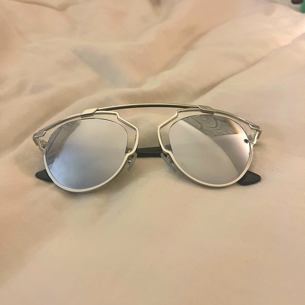 🎉FLASH SALE 🎉💯 AUTHENTIC DIOR SO REAL SUNGLASSES IN SILVER